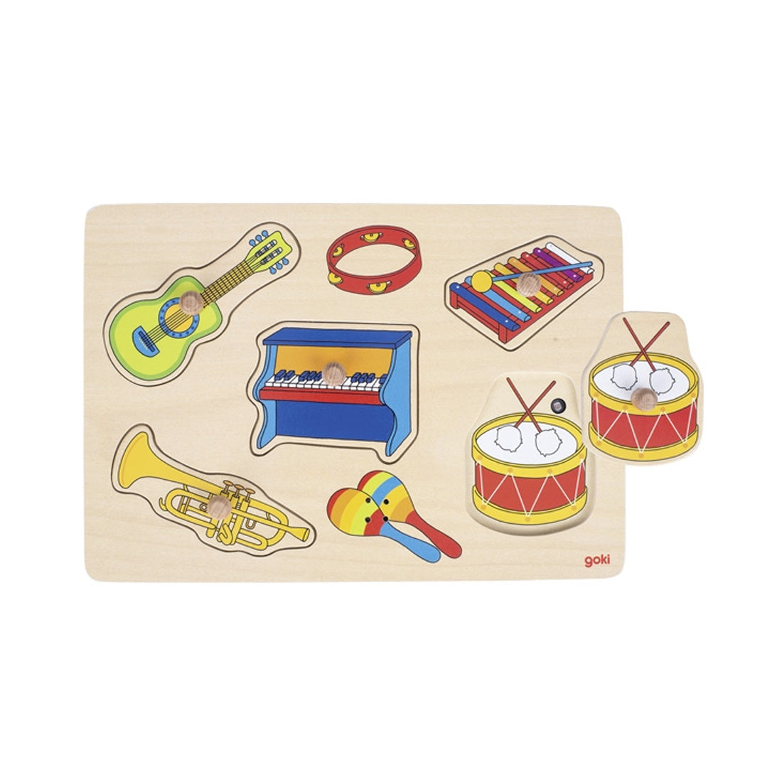 Holzpuzzle Für Kinder Ab 2-5 Jahren - 6-in-1 Lernspielzeug Mit Fahrzeugen, Montessori-Spielzeug Für Jungen & Mädchen