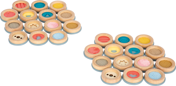 Fühlmemo "Sensory" aus Holz für Kinder | Spielspecht Fühlmemo "Sensory" aus Holz für Kinder | Spielspecht