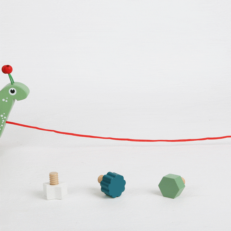 Nachzieh-Stecktier "Kleine Schnecke"