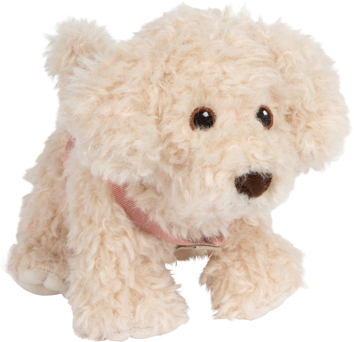 Hund mit Tasche und Pflege-Set Rosa – ein kleiner Vierbeiner zum Liebhaben