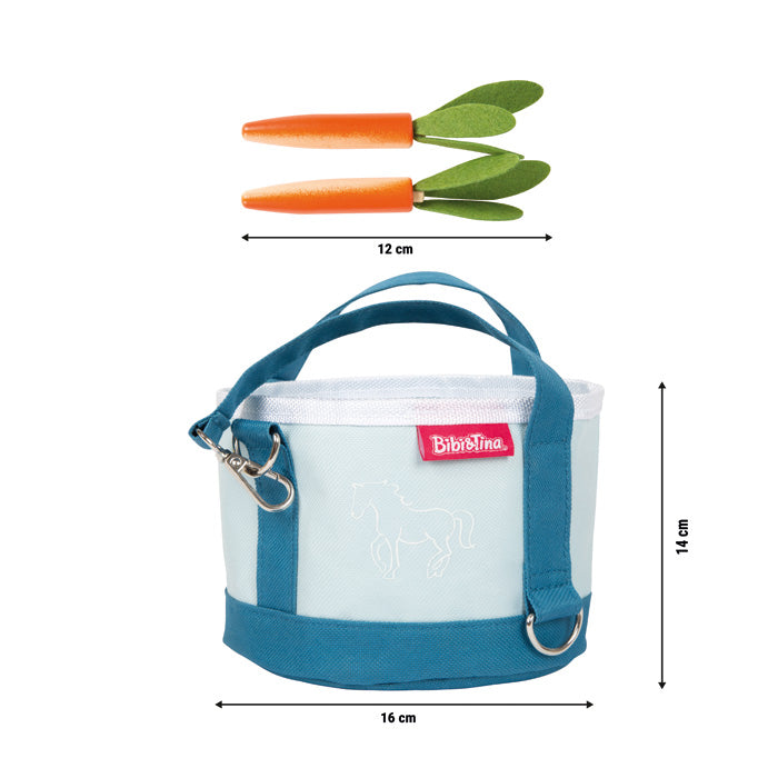 Bibi & Tina Pferdefutter-Set mit Tasche – liebevoll für das eigene Pferd sorgen