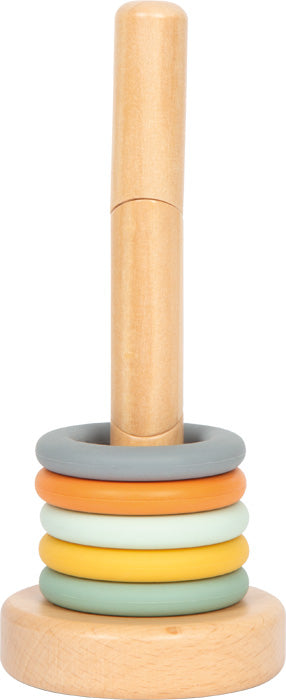 Montessori Stapelturm – vertikal & horizontal entdecken, stapeln und lernen