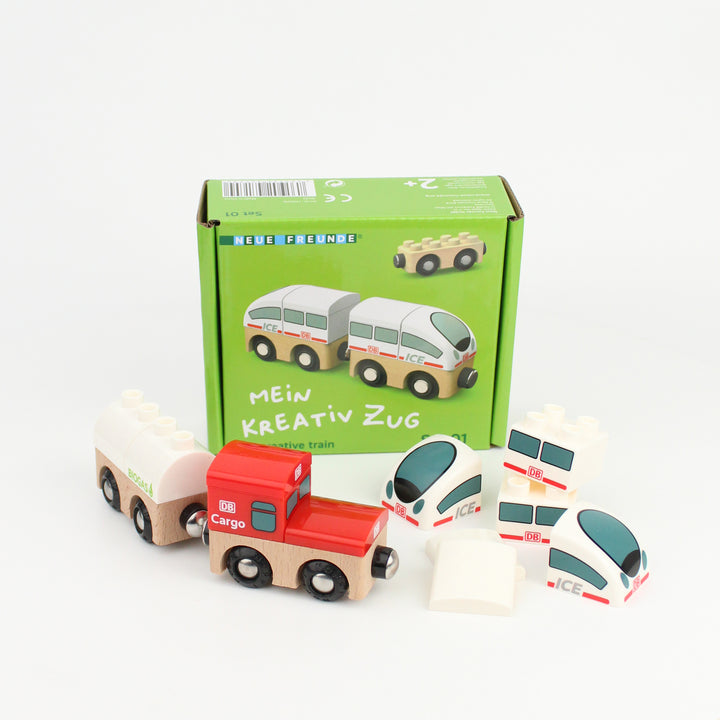 Mein Kreativ-Zug – 2 Züge für grenzenlosen Spielspaß