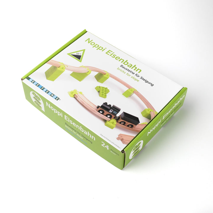 Die Hochbahn – NOPPI Set (24 Teile) – beeindruckende Schienenlandschaften
