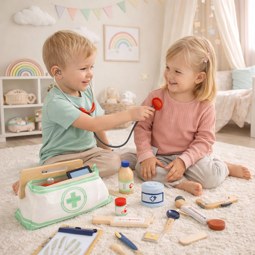 Arzttasche – immer bereit für kleine Patienten