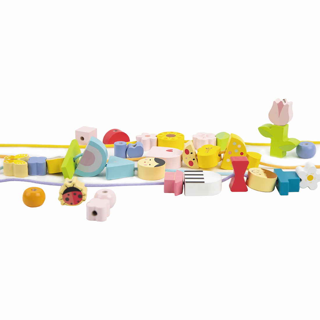 Fädelkette Figuren – spielerisch Kreativität entdecken