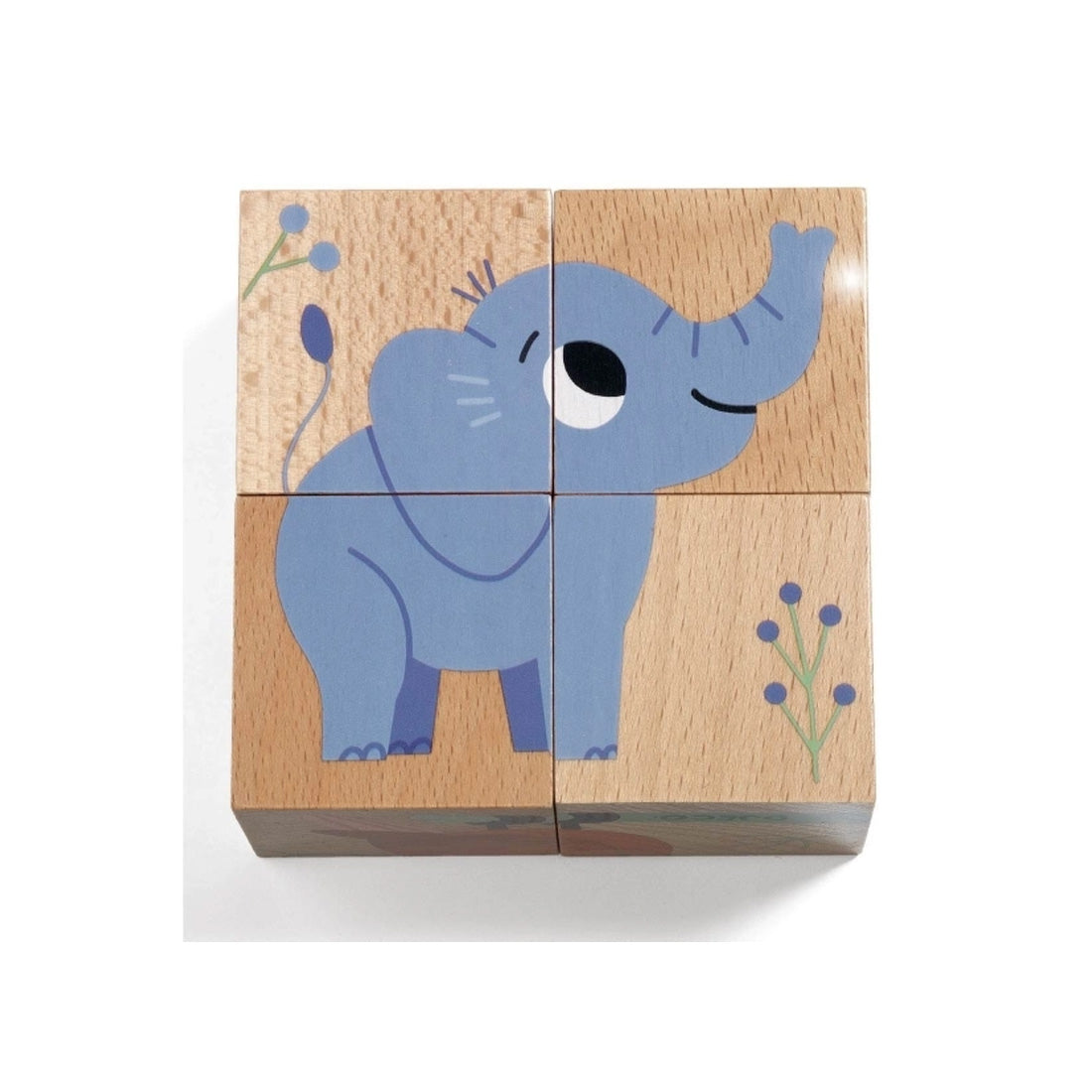 Holzpuzzle „Wild & Co" - Djeco