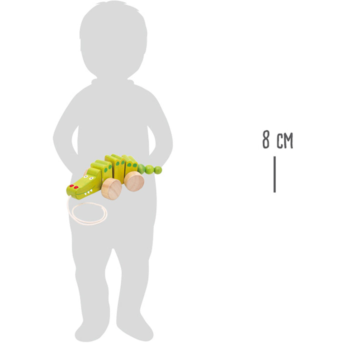 Nachziehtier „Krokodil“