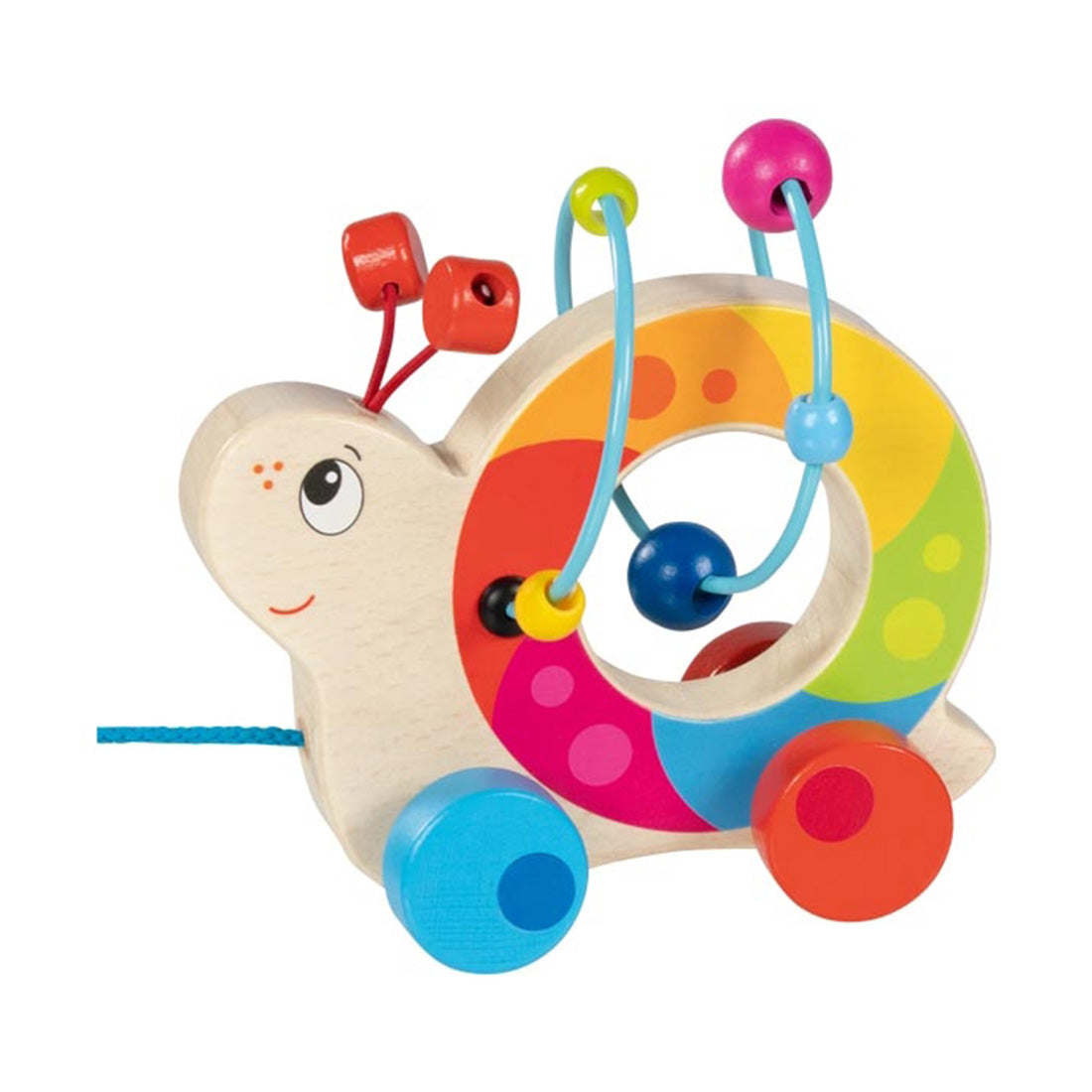 Ziehtier Schnecke mit Motorikschleife