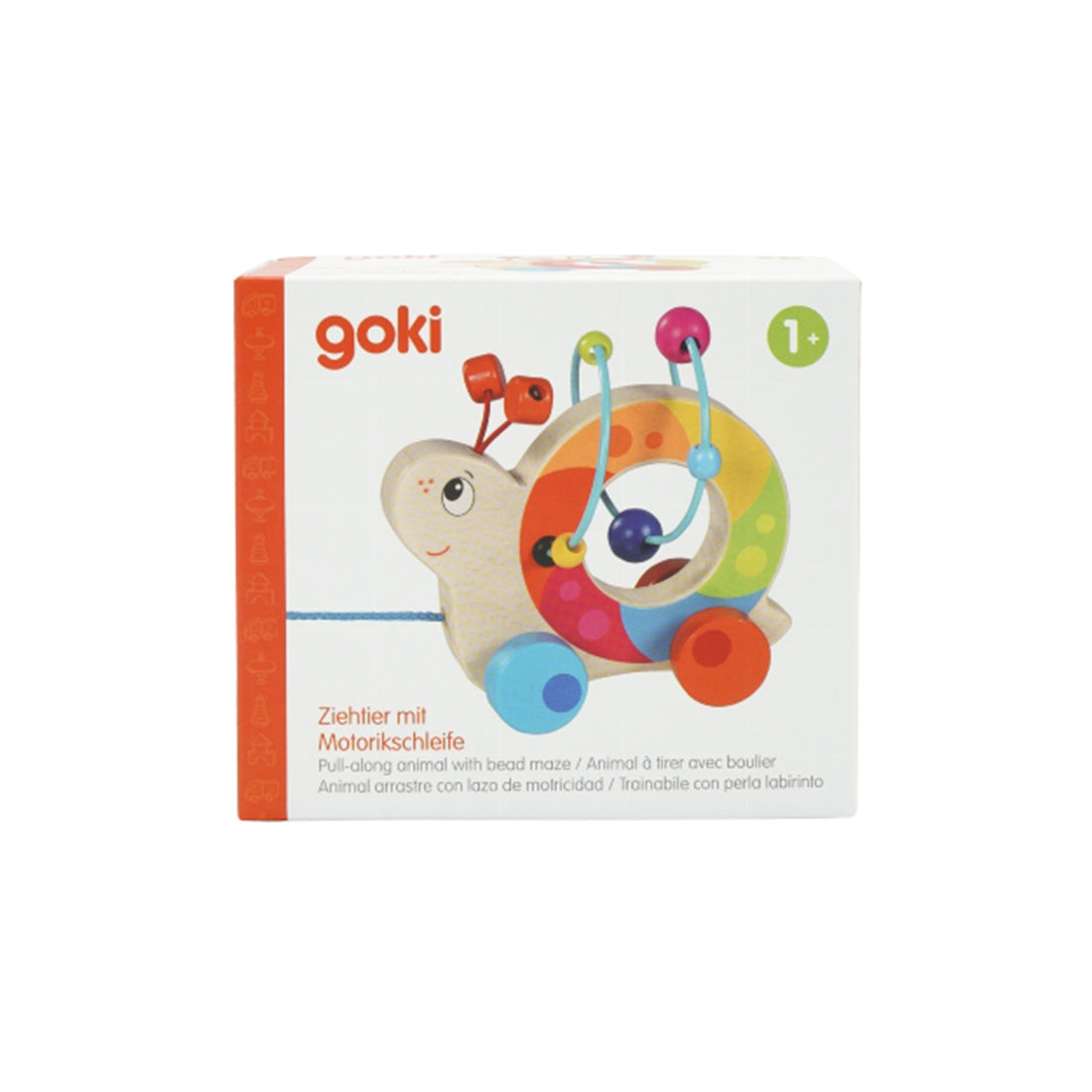 Ziehtier Schnecke mit Motorikschleife