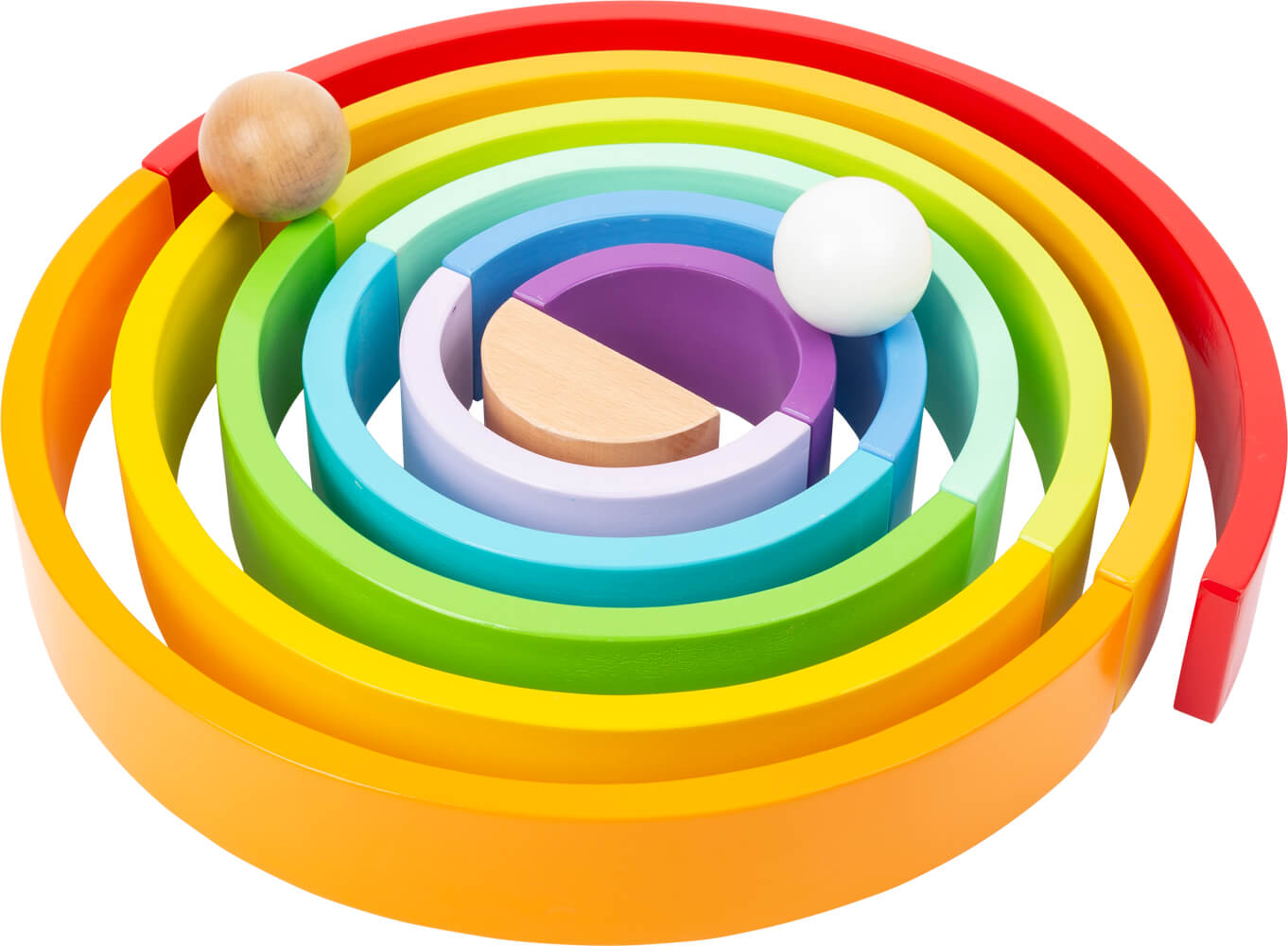 Steckspiel Regenbogen-Puzzle XXL