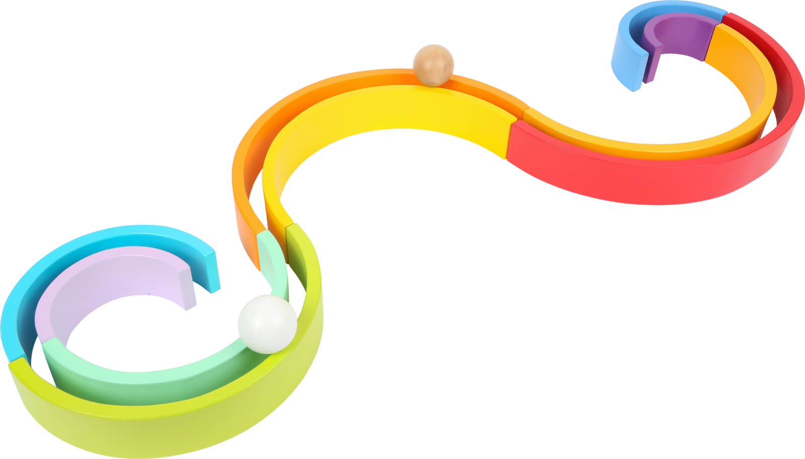 Steckspiel Regenbogen-Puzzle XXL