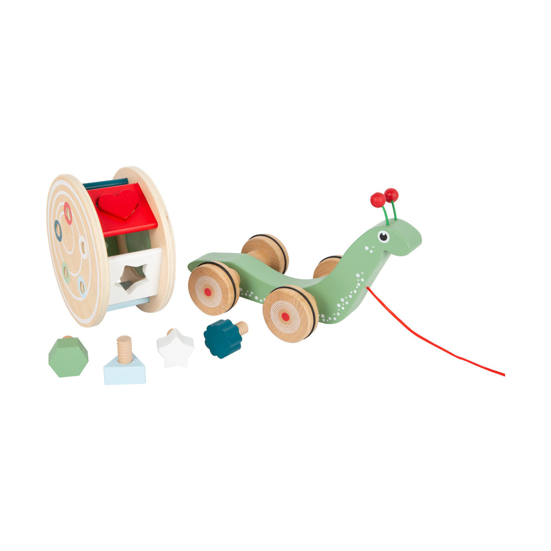 Nachzieh-Stecktier "Kleine Schnecke"