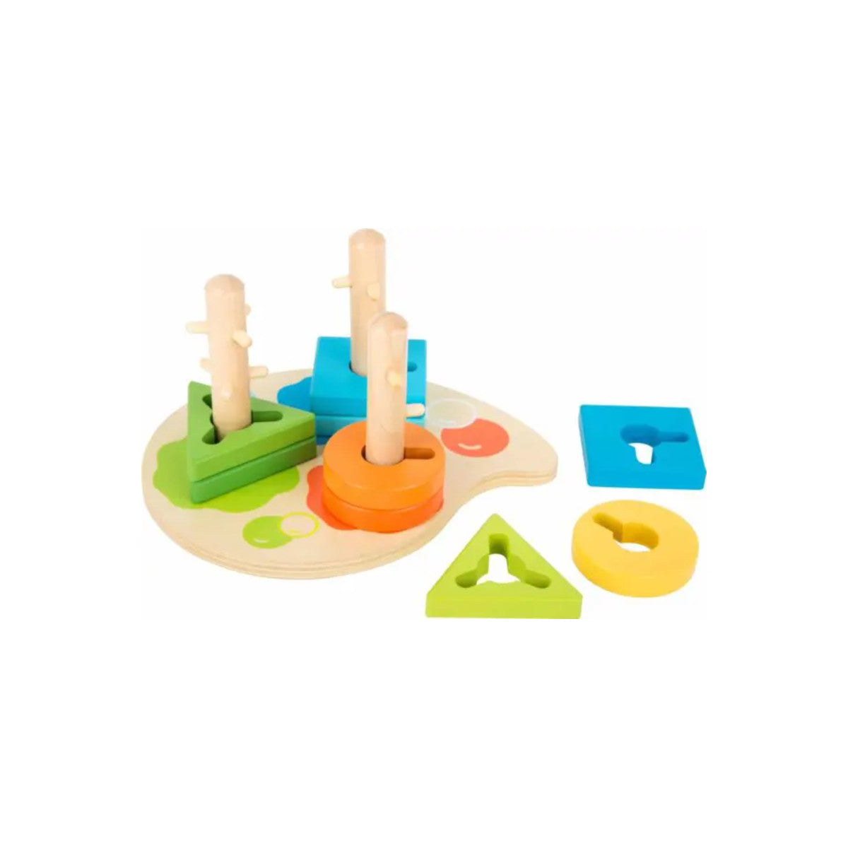 Motorikspielzeug Formenstapeln