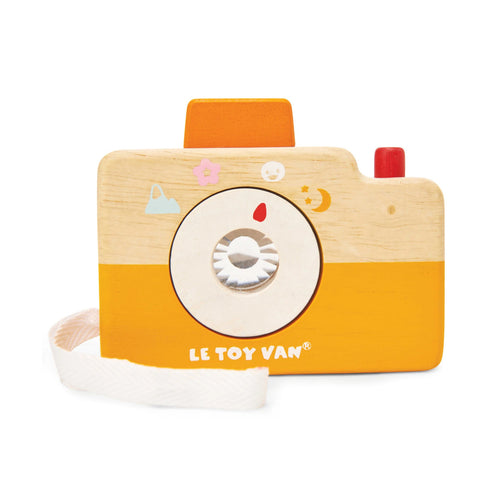 für Kleinkind Kamera mit Kaleidoskop als Objektiv Kinder Spielkamera aus Holz 