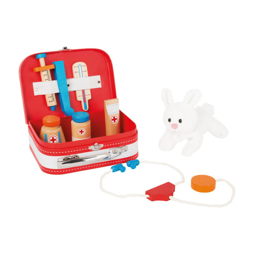 Tierarztkoffer mit Hase Spielspecht
